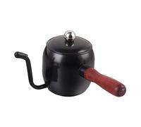 Pour Over Coffee Kettle 500ml Gooseneck Kettle for Home Kitchens Barista Gift Black
