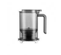 Pour-Over & Immersion Coffee Dripper & Maker, Stop-Valve 17oz Steep-and-Release Brewer, 304 Stainless Steel Mesh Filter, Insulated Handle, Fits Mugs ≤3.5" Rim, BPA-Free(Clear)