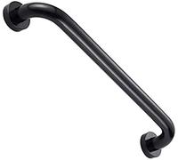 POUR Shower Grab Bar Grab Bars For Disabled 12/16/20/24Inch Space Aluminum Bathroom Grab Rail Safety Handrail Support - Black,60cm,Friendly321