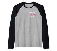 Pour Some Sugar on Me Music Rock Vibes Minimalist Raglan Baseball Tee
