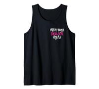 Pour Some Sugar on Me Music Rock Vibes Minimalist Tank Top