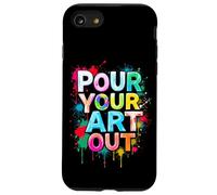 POUR YOUR ART OUT Creative Inspiration Case for iPhone SE (2020) / 7 / 8