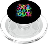 POUR YOUR ART OUT Vibrant PopSockets PopGrip for MagSafe