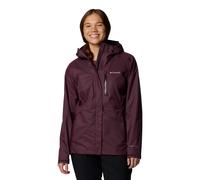 Pouring Adventure Rain Jacket burgundy