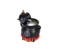 Pouring Cauldrons Backflow Incense Holder KDMD Black One Size