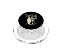 Pouring Drinks And Hearing Secrets Professional Bartender PopSockets PopGrip for MagSafe
