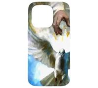 Pouring Out The Holy Spirit Dove of Peace New Wine Case for iPhone 15 Pro