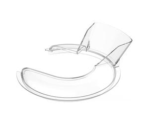 Pouring Shield for KitchenAid 4.5-5 Quart Tilt-Head Stand Mixers Artisan & Classic Series by MMOBIEL - Pouring Chute & Prevent Splattering - Splash Guard for Stainless Steel, Glass & Ceramic Bowls