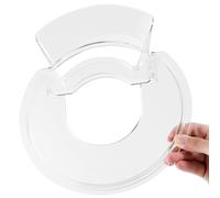 Pouring Shield for KitchenAid 4.5-5 Quart Tilt-Head Stand Mixers, Splash Guard with Removable Pour Spout, Fits Stainless Steel, Glass & Ceramic Mixer Bowls