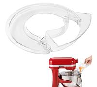 Pouring Shield for KitchenAid 6 Quart, Splash Guard with Removable Pouring Chute for KitchenAid 5.5-7 Quart Bowl-Lift Stand Mixer