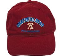 Pousutong Men's Liquid Blue Grateful Dead Philly 94 Baseball Hat Cap, Red, One Size