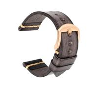 Pouszy 18/20/22/24mm Genuine Leather Strap. Strap, Suitable for Both Business and Casual Occasions,Polar Grey-Roes,22mm