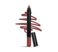 Pout On Matte + Smudgeproof Lip Crayon | Non-Drying, Transferproof & Sharpenable | Highly Pigmented Matte Finish | 12H Long Stay, Lightweight Formula (05 Cocoa Loco, 3.5g)
