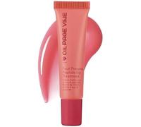 Pout Preserve Peptide Lip Treatment, Hydrating Lip Balm and Summer Lip Gloss, Shiny Lip Stain Tint, Long Lasting Lip Gloss Plumping Lip Oil for All Skin Types (Strawberry Sorbet)