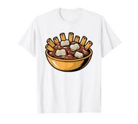 Poutine Diner Canadian Comfort Food Fries Cheese Curds T-Shirt