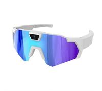 Pov Glasses 1080p Camera Sunglasses - Polarized Smart Recording Glasses With App Control, 120° Wide Angle, 12mp Photo for Men Women, 2-hour Battery, Outdoor Sports (black/blue/rose Red) (blue)