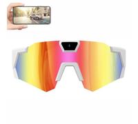 POV Glasses 4K Baseball Glasses with Camera, Smart Baseball Recording Glass with Record Video for Men Women (Colorful 1)