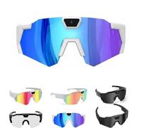 Pov Glasses 4k Baseball with Camera, Baseball & Outdoor Activity Recording Glasses for Women&Men, Smart Camera Glasse for Cycling Hiking (C)