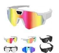 Pov Glasses 4k Baseball with Camera, Baseball & Outdoor Activity Recording Glasses for Women&Men, Smart Camera Glasse for Cycling Hiking (F)