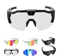 Pov Glasses 4k Baseball with Camera, Baseball & Outdoor Activity Recording Glasses for Women&Men, Smart Camera Glasse for Cycling Hiking (B)