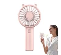 Povanjer Portable Handheld Fan for Travel - Cooling Electric Fan - Rechargeable Personal Fan, USB Rechargeable Personal Fan, Portable Handheld Fan for Home, Travel