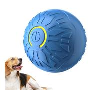 Povanjer Rolling Ball For Dogs | Electric Active Rolling Ball For Dogs | Chew Toys Active Rolling Ball, LED Flash Lights Rechargeable Peppy Chew Toy For Small To Medium Dog Breeds