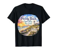Poverty Beach, Local Cape May Shore, Atlantic Ocean, NJ USA T-Shirt