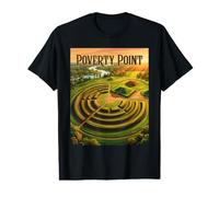 Poverty Point - Native American Archeology America History Value Graphic T-Shirt
