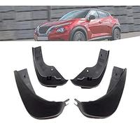 POVEZON 4 Pcs Car Mud Flaps for Nissan Juke, Auto Front Rear Fender Replacement ABS Soft Rubber Plastic, Accessories