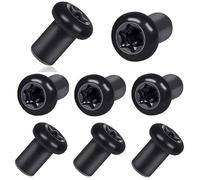 povtii 8pcs Car Door Hinge Nuts Replacement, Door Hinge Bolts Compatible with Wrangler JK JKU, Automotive Door Hinge Bolts Replacement