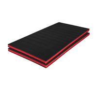 Povxlum 2 pcs Cuttable Polyurethane Foam Pads 1000x500x30mm Tool Box Foam Inserts for Toolbox Organisation, Flight Cases, DIY & Tool Storage Systems