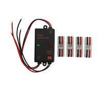 POW Solar Charge Controller 5A 12V PWM Auto-Adjust IP67 Waterproof for Boats Water Pumps Landscape Lights 30W-60W Panels