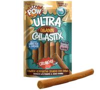 Pow Ultra Collagen Collastix Dog Treats 100g - Whitefish & Chicken - Rawhide Free - Extra Vitamins & Minerals - A Complementary Pet Food For Small Adult Dogs