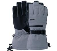 POW Wayback Gore-Tex Long + Warm Ski/Snowboard Gloves, M Grey