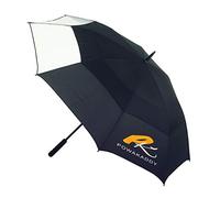 POWAKADDY GOLF UMBRELLA CLEARVIEW DUAL CANOPY GOLF UMBRELLA 64 INCH AUTO OPEN
