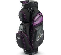 POWAKADDY 2026 EDGE GOLF CART BAG - BLACK / PURPLE