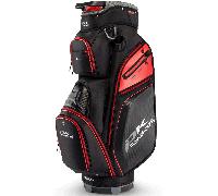 POWAKADDY 2026 EDGE GOLF CART BAG - BLACK / RED