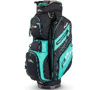 POWAKADDY 2026 FLEX GOLF CART BAG - BLACK / TEAL