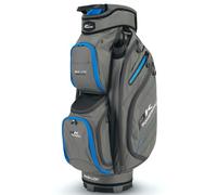 PowaKaddy DLX LITE GOLF CART BAG - GUN METAL/BLUE