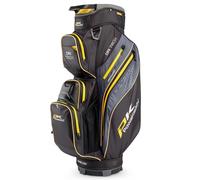 Powakaddy Dri Tech Cart Bag - Black/Yellow Trim - One Size