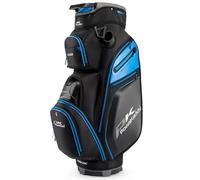 PowaKaddy Edge Cart Bag - Gunmetal/Blue Trim - One Size