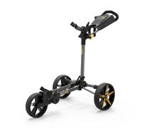PowaKaddy Unisex DLX-Lite FF Push Cart Golf Trolley - Gun Metal - One Size