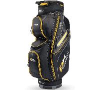 Powakaddy Lite All-rounder Cart Bag - Black/Yellow Trim - One Size