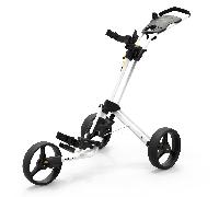 PowaKaddy Unisex PK02360 Twinline Golf Trolley - Polar White - One Size