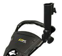 PowaKaddy Unisex Push Cart Golf Trolley Foldable Umbrella Holder