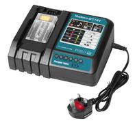 Powarobor Fast Charger Compatible with makita 14.4V-18V Li-ion Battery | Fit for BL1815 BL1830 BL1840 BL1850 BL1860 BL1415 BL1430 BL1440 DC18RD DC18RA DC18SF