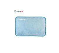 Powatron New Blue Electric Rechargeable Hot Water Bottle Bed Hand Warmer Massaging Heat Pad Uk