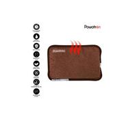 Powatron New Teddy Febric Electric Rechargeable Hot Water Bottle Bed Hand Warmer Massaging Heat Pad Uk