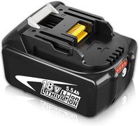 Powayup 5500mAh Replacement for Maki-ta 18V Battery BL1860B BL1860 BL1850B BL1850 BL1845B BL1845 BL1840B BL1840 BL1830B BL1815 for Maki-ta 18V Cordless Tool Battery with LED Indicator