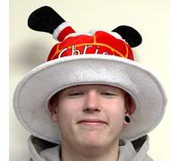 POWCOG The Best Christmas Novelty Party Accessory - Santa Stuck in a Chimney Hat